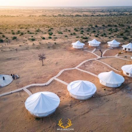 Wild Heritage Desert Camp Hotel ไจซัลเมอร์ ภายนอก รูปภาพ