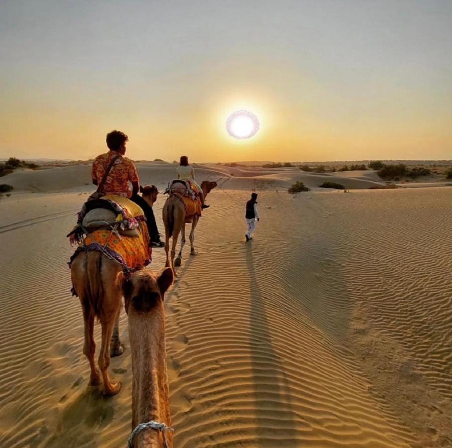 Wild Heritage Desert Camp Hotel ไจซัลเมอร์ ภายนอก รูปภาพ
