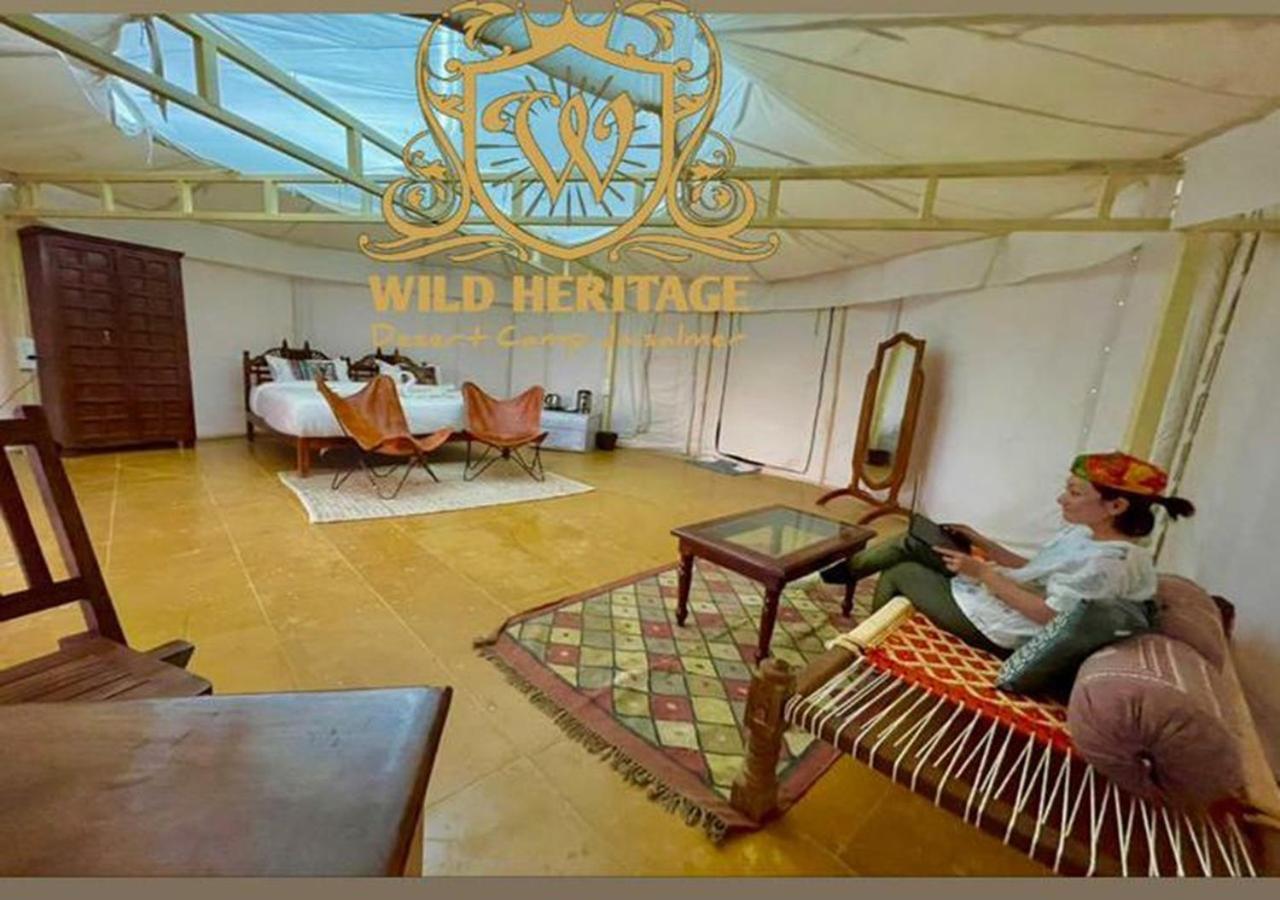 Wild Heritage Desert Camp Hotel ไจซัลเมอร์ ภายนอก รูปภาพ