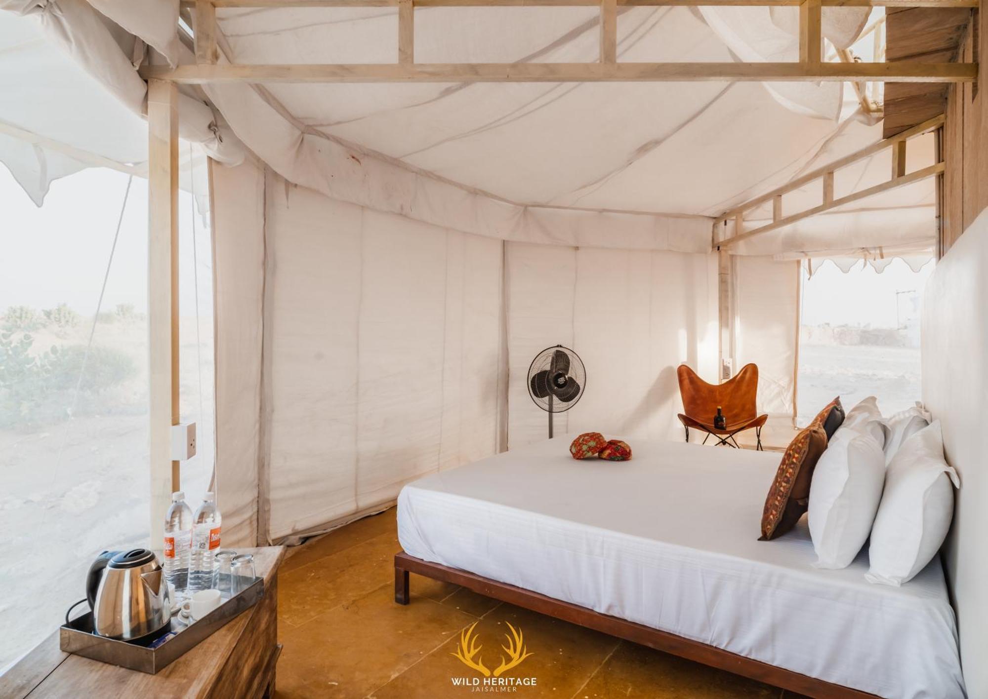 Wild Heritage Desert Camp Hotel ไจซัลเมอร์ ภายนอก รูปภาพ