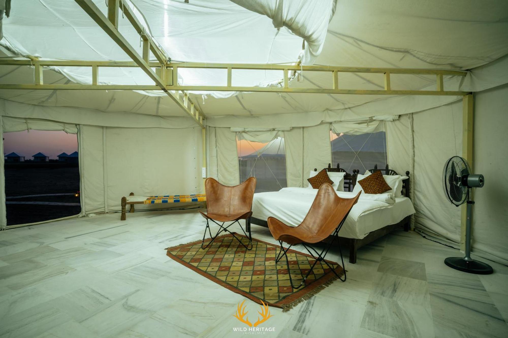 Wild Heritage Desert Camp Hotel ไจซัลเมอร์ ภายนอก รูปภาพ