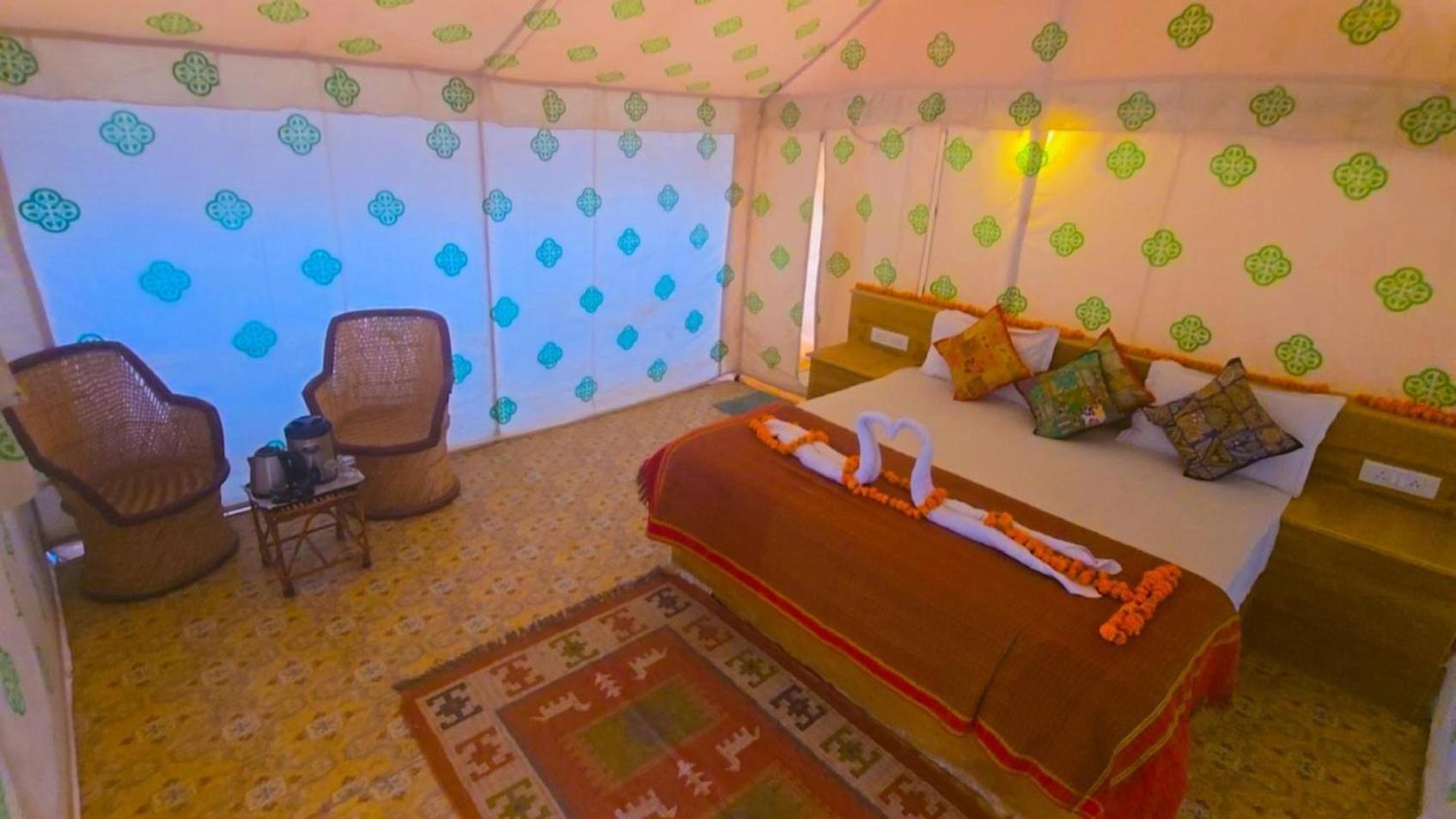 Wild Heritage Desert Camp Hotel ไจซัลเมอร์ ภายนอก รูปภาพ